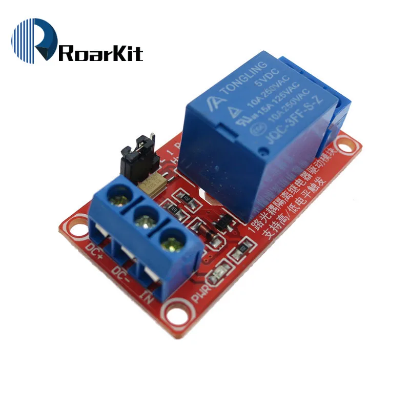 5 шт./лот один 1 канал 5 В/12 В релейный модуль щит с оптроном поддержка высокого и низкого уровня триггера для Arduino