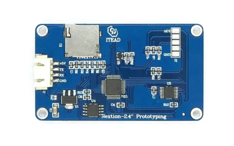 Nextion 2," дюймовый TFT интеллектуальный сенсорный ЖК-дисплей UART HMI 2,4" резистивный сенсорный экран для Raspberry Pi 3 Arduino комплекты