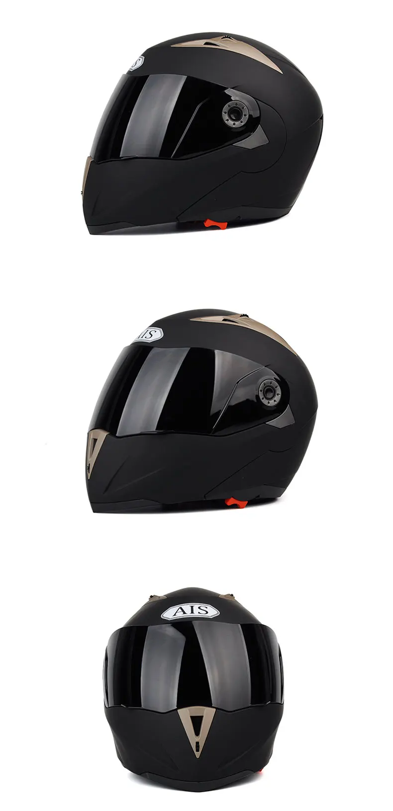 New DOT Sticker Flip Up Modular Helmet Dual Lens Racing Motocicleta Casco Men's Women's Motorcycle Helmet