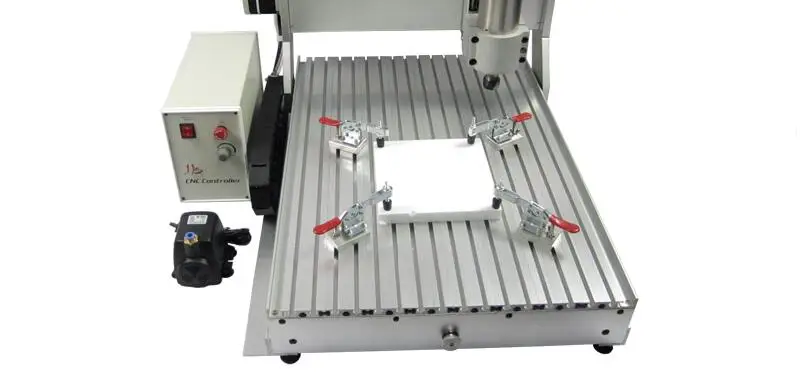 4pcs/lot Chuck Clamp Plate Engraving Machine CNC Router Fixture Woodworking Aluminum Plate Fixing