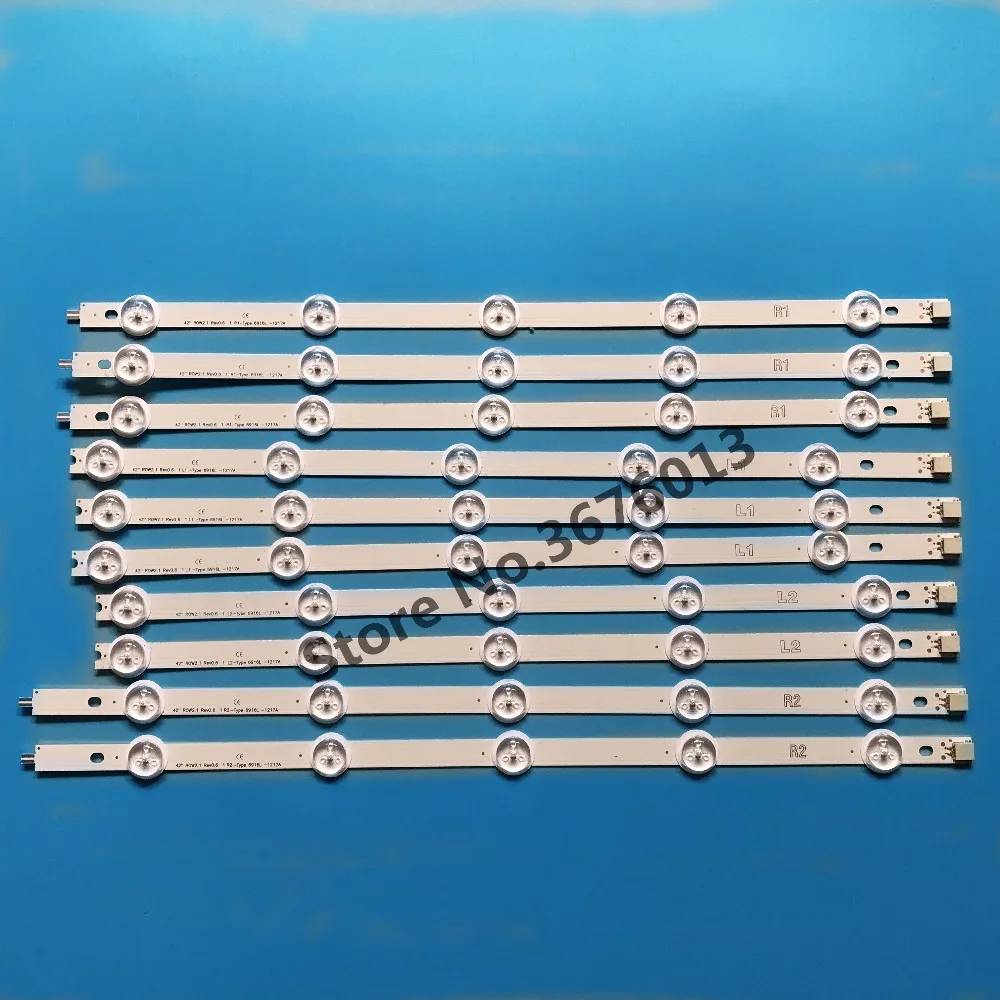 10 шт./лот новая светодиодная подсветка для 42 &quotROW2.1 REV0.0 6916L-1412A/1413A/1414A/1415A