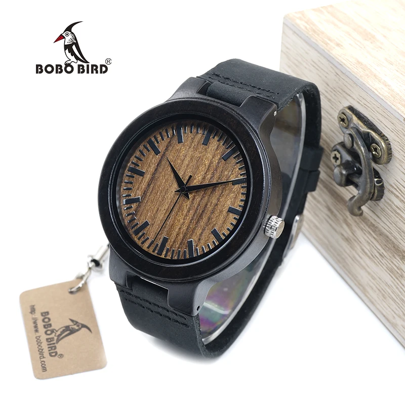 BOBO BIRD Men Watch New Fashion Natural Wood Watches Mens Luxury Vintage relogio masculino Accept Logo Drop Shipping
