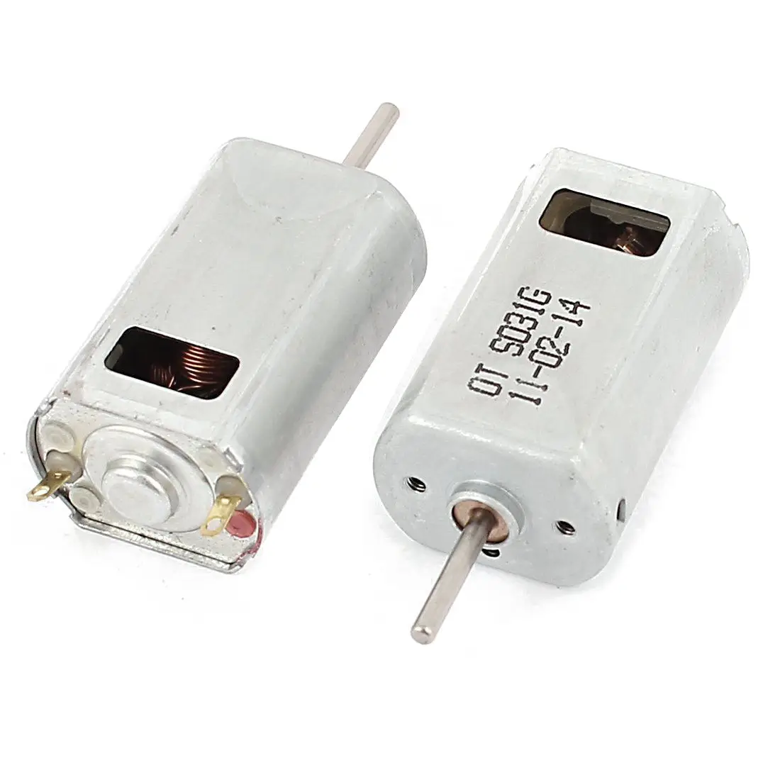 

2Pcs DC 9V 30800RPM 2mm Dia Shaft High Speed Model Airplane DC Motor