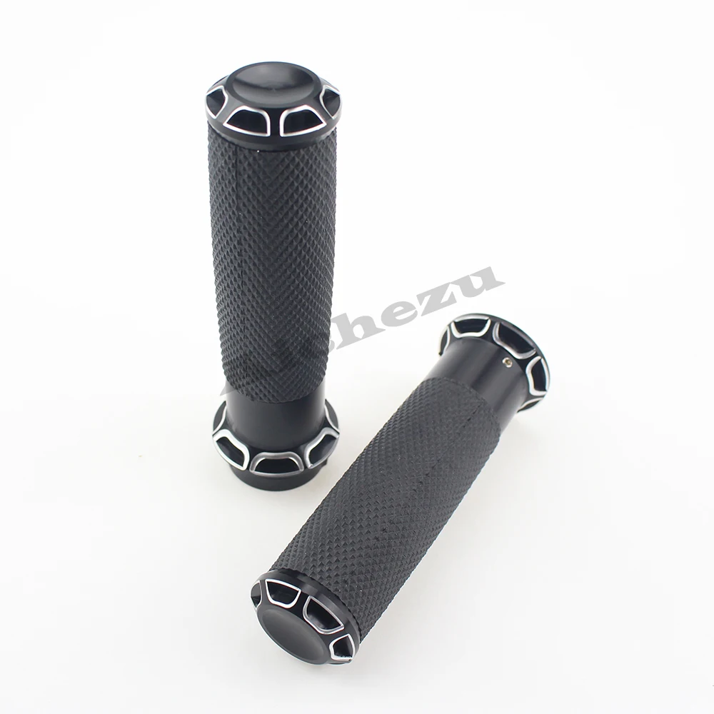 ACZ Motorcycle 25mm Grips Handle Bar Grip Aluminum Dual Density