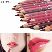 Lipliner Pencil Set Lip Gloss 12 PCS Lot Cosmetics Tool Set Beauty Eyeliner Maquillage Professional Kit