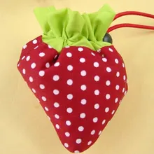 Горячая креативная Экологическая сумка для хранения Клубничные складные сумки для покупок многоразовые складные продуктовые ABS многоразовые экосумки