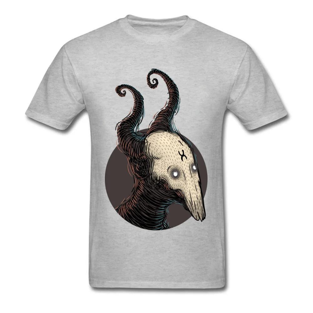 2018 Popular Men Tshirts Crewneck Short Sleeve All Cotton devilyoung Tops & Tees Design Tee-Shirts Drop Shipping devilyoung grey
