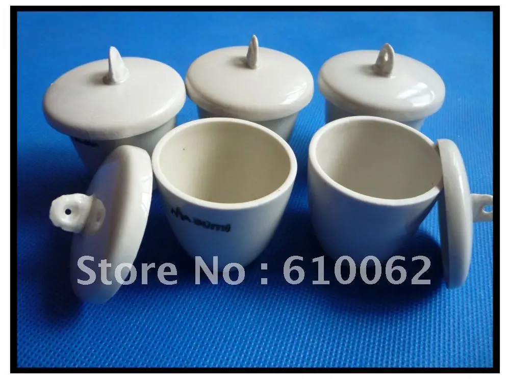 Lab Porcelain Crucible 30ml (Lab Apparatus)in Flask from Office