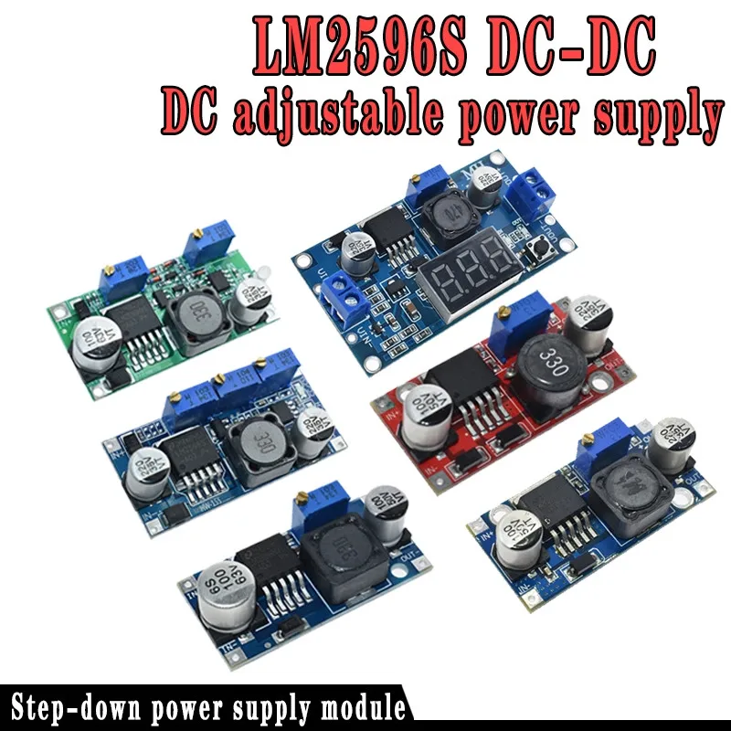 Бесплатная доставка 1 шт. LM2596 LM2596S DC DC 4,5 40 V Регулируемый понижающий модуль питания новый, высокое качество|lm2596s dc-dc|dc-dc lm2596spower module | АлиЭкспресс