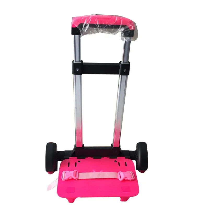 3 Wheel Fold Pull Rod Bracket Roll Cart Trolley School Bags Easy Climb The Stairs Mochila Infantil Rodinha Mochilas School Kids