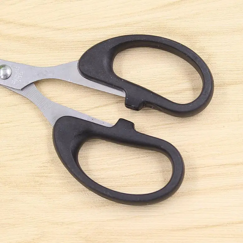 Medium 13.5cm Bulk Scissors black students cut paper scissors wholesale -  AliExpress