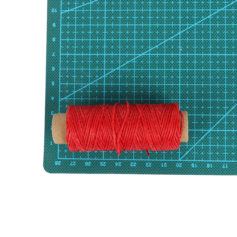 50 метров/рулон прочный 1 мм 150D кожаный вощеный шнур для DIY инструмент рукоделия
