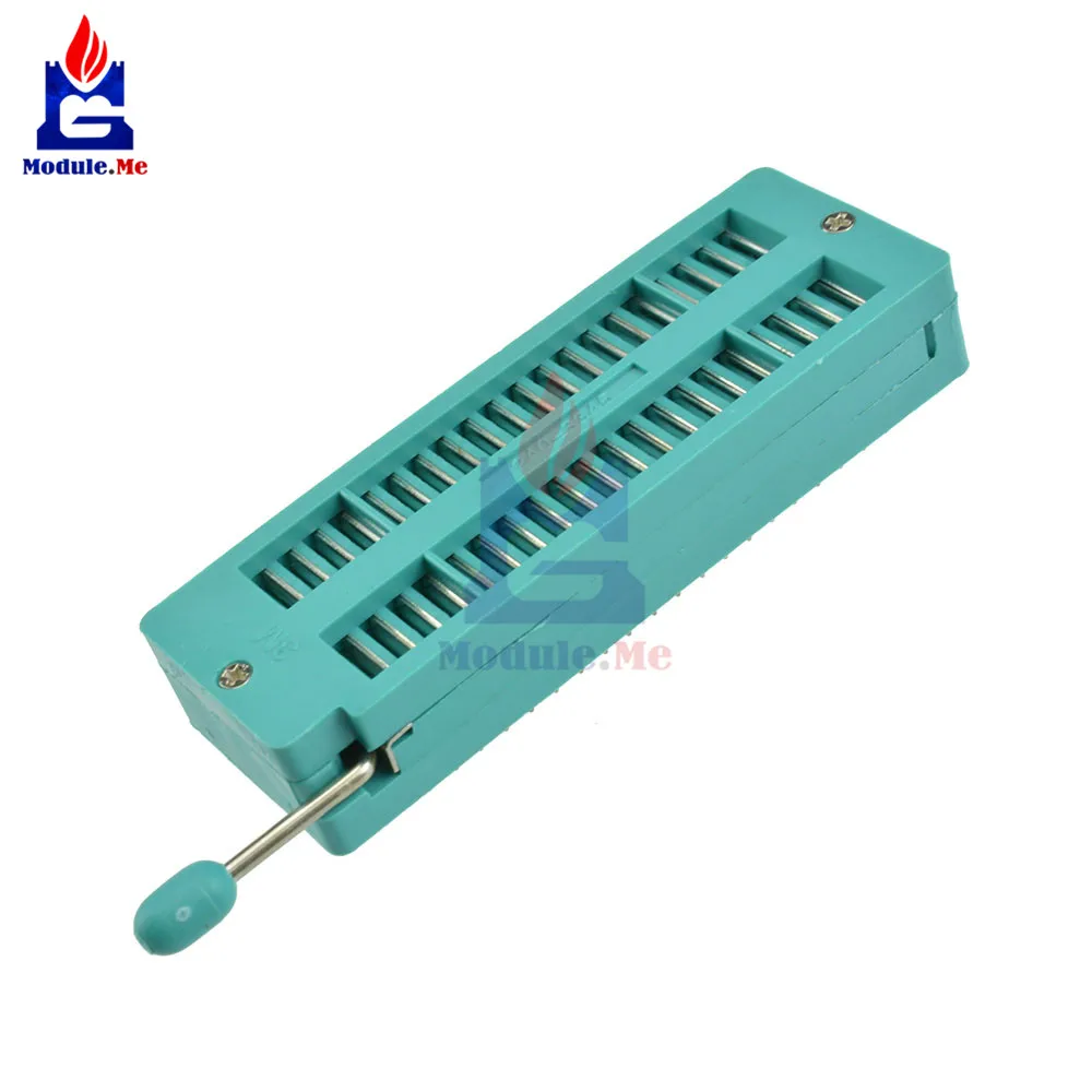 1PCS 28P 28-Pin Narrow Body Universal ZIF Test DIP IC Socket Connector