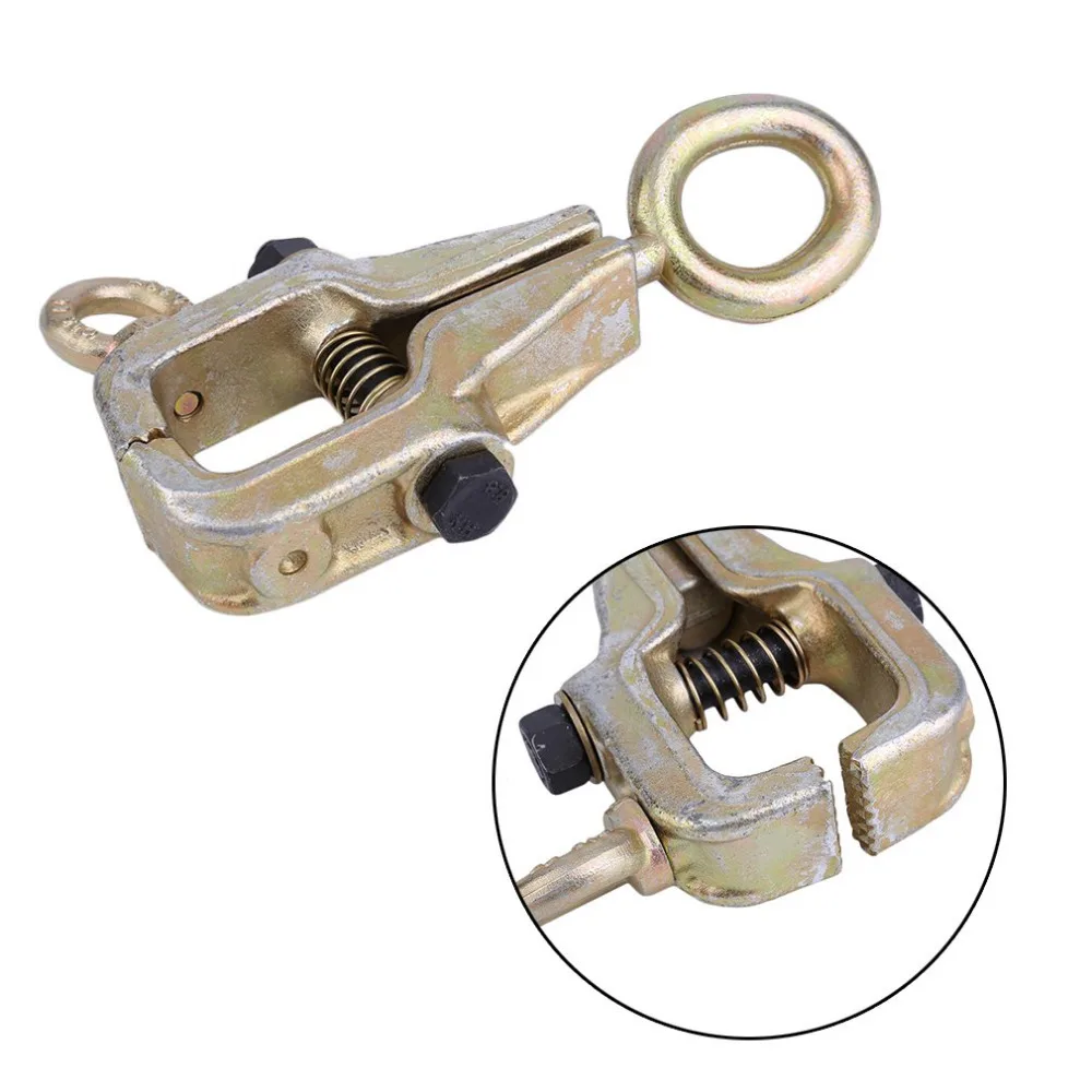 

hot 3 Ton 2 Way Frame Back Self-Tightening Grips Auto Body Repair Pull Clamp Dual Using Repair Tool Clamp