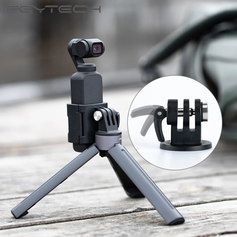 PGYTECH DJI Osmo Pocket L кронштейн + 1/4 винт адаптер Универсальный костюм из трех предметов