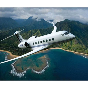 

YIKEE decorative canvas oil painting by numbers,paint by number aircraft