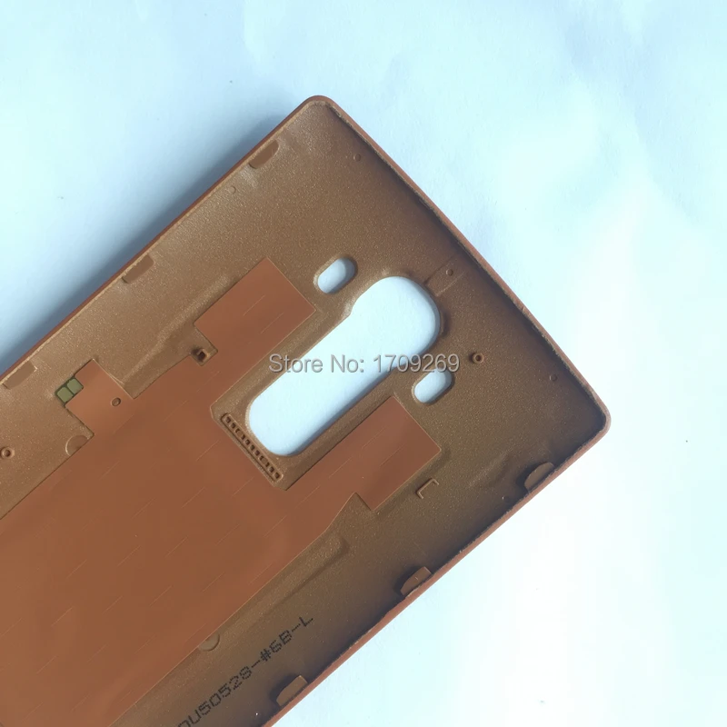 Yamerepair кожаный чехол для Lg g4 задний корпус сменный H815 H818 H819 F500 чехол для батареи с NFC