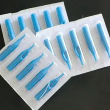 500 шт) удивительная цена! 5RT синие короткие наконечники для татуировки насадки для иглы татуировки