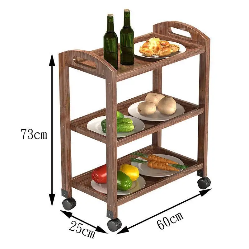 Cozinha Cuisine Estanteria Repisas Y Estantes Etagere De Rangement домашние кухонные тележки Органайзер с колесами полка - Цвет: MODEL K