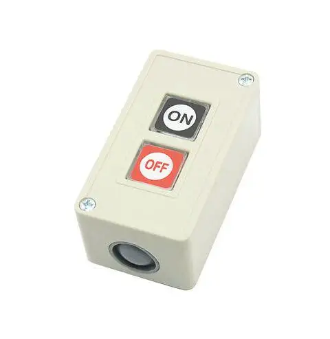 

Industry ON/OFF 2 Positions 3P Latching Push Button Switch AC 250V 3A