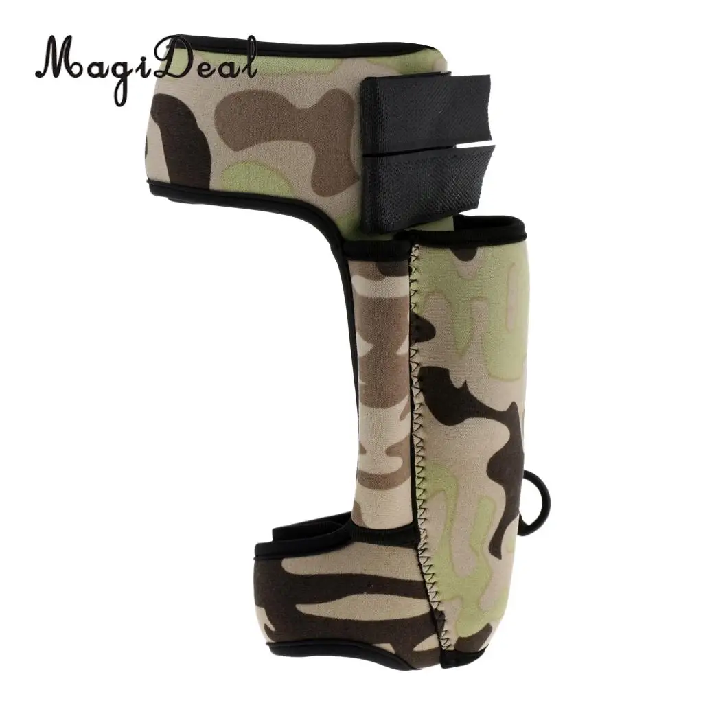 MagiDeal Adjustable Camo Neoprene Sheath Scuba Tech Dive Diving Gear Equipment