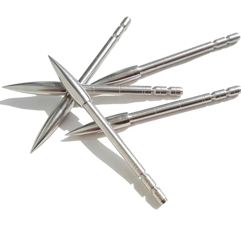 

6pcs Archery Insert Broadhead 100/120/150 Grains ID 4.2mm Arrows Shaft Archery Arrowhead Outdoor Shooting