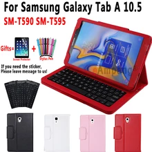 Чехол-клавиатура для samsung Galaxy Tab A 10,5 SM-T590 SM-T595 T590 T595 чехол-клавиатура для samsung Tab A 10,5 чехол+ клавиатура