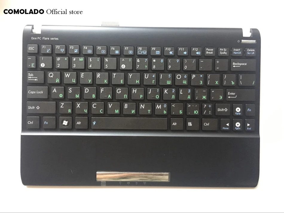 

RU Russian keyboard with black frame black keys for ASUS Eee pc 1025 1025C 1025CE RU Layout