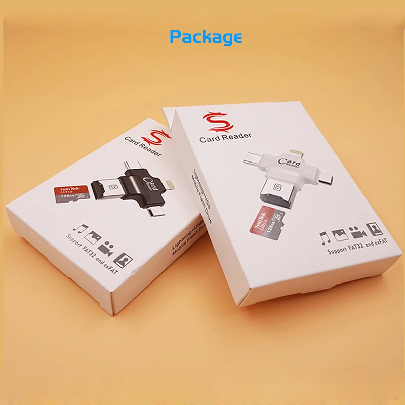 Карта памяти Micro SD многофункциональная совместимая с Plug & Play портативная