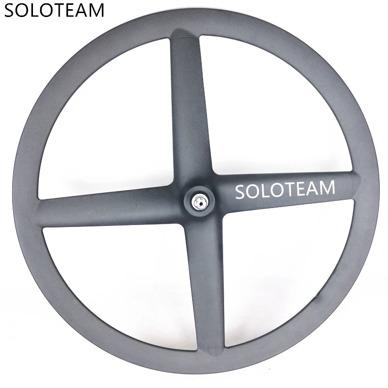 

custom logo carbon 4 spoke wheels 700c bicycle carbon fixed wheels and road four carbon wheelset