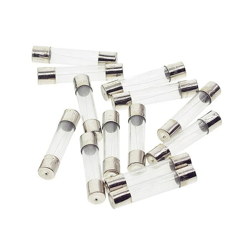 100pcs! Quick Blow Glass AMP Tube Fuse 5*20 6*30MM electrical car