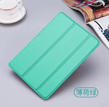 

For iPad 9.7 inch 2017 Case Ultra Slim Smart Case 3 Folding Stand Auto Sleep/Wake Back Cover For iPad 9.7 inch 2017 Tablet