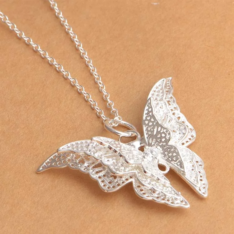 

1pcs Crystal Jewelry Luxury Wedding necklace For Women chains pendant AN1971
