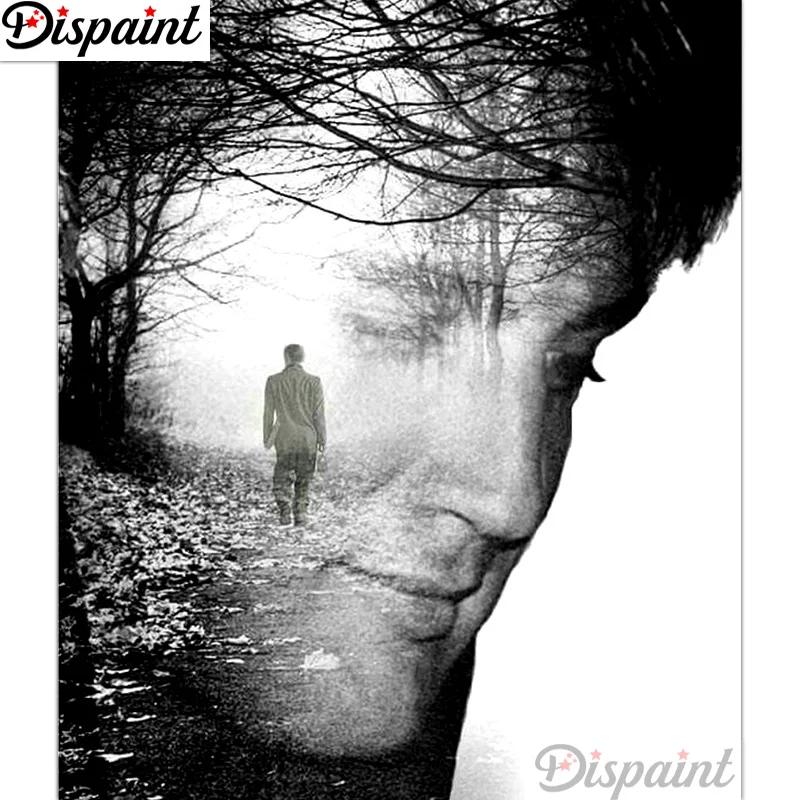 

Dispaint Full Square/Round Drill 5D DIY Diamond Painting "Character male" 3D Embroidery Cross Stitch Home Decor Gift A12214