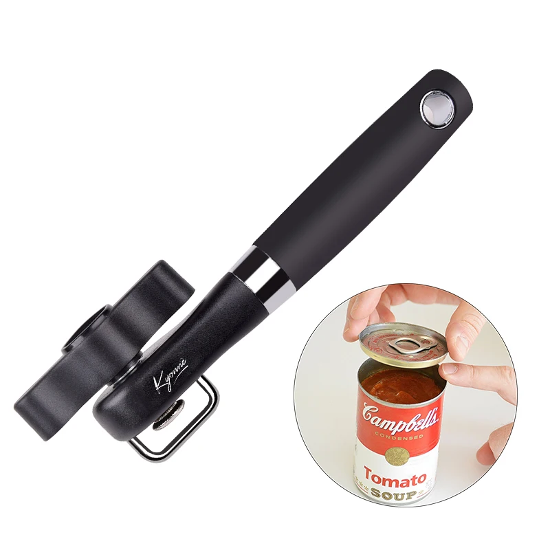 Smooth Edge Can Opener, Food Grade Stainless Steel, Safe Prevents Sharp