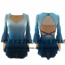 Лидер продаж, платье для фигурного катания на заказ для детей, модные новые Брендовые платья для катания на коньках для девочек, DR3579