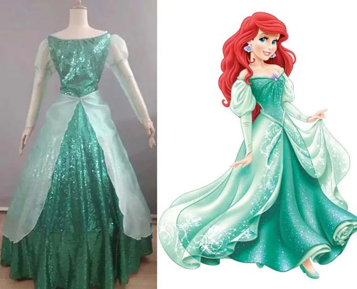 Ариэль В Голубом Платье фото 16