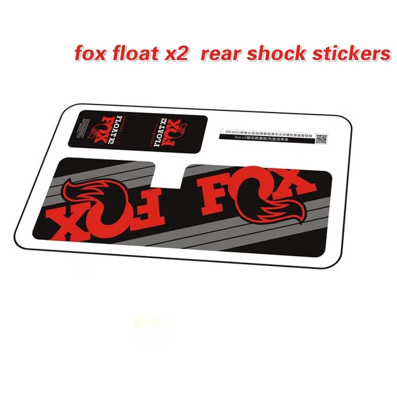 

Fox Float X2 Rear Suspension Protective Sticker for MTB Mountain Bike Bicycle Cycling Rear Shock Decals
