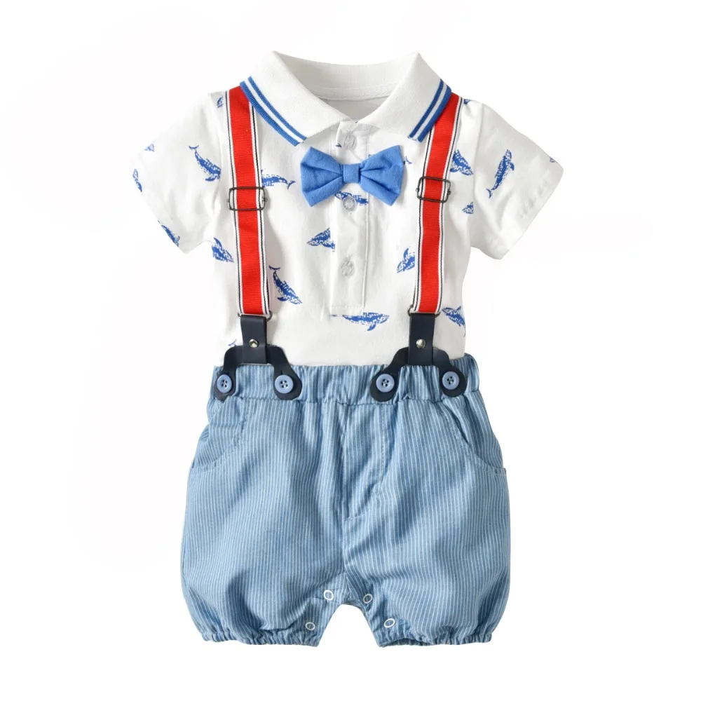 Summer Baby clothes Baby boy's clothing sets infant clothes baby 3pcs