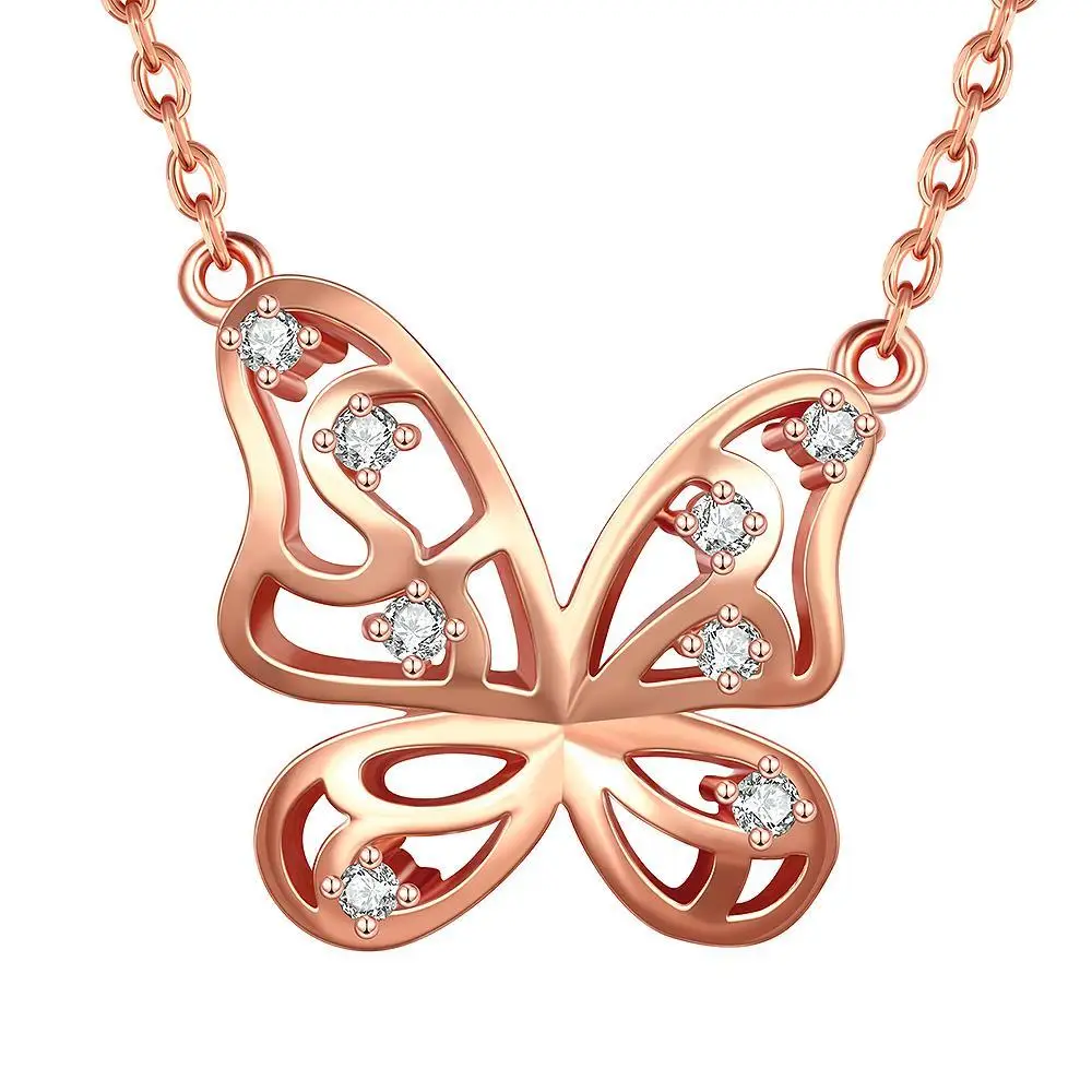 N846-B Wholesale Nickle Free Antiallergic 18K Real Gold Plated Necklace pendants New Fashion Jewelry
