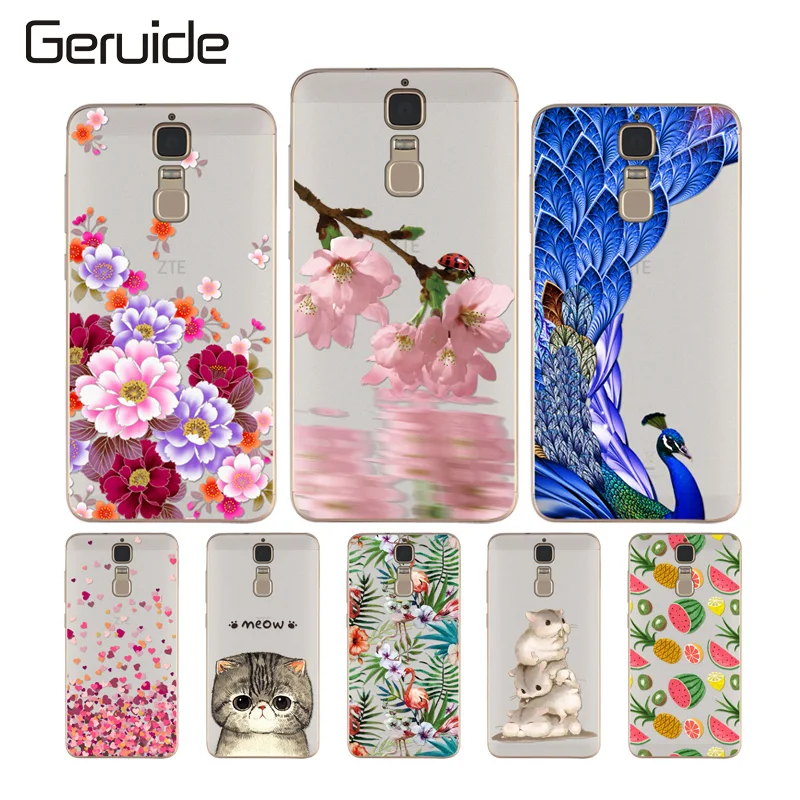 

Geruide ZTE Blade A610 PLUS 5.5" Case Cover, Protector Soft TPU Silicon Back Cover Case For ZTE Blade A610 Plus A610+ Phone Case