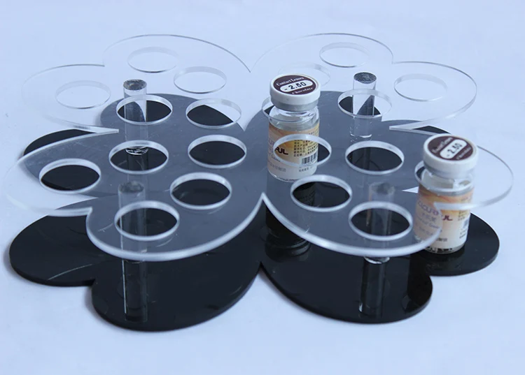 

Acrylic Small Glasses Bottles Holder Optic Sunglasses Eyeglasses Shop Contact Lenses Retail Display Jewelry Cosmetic Stand