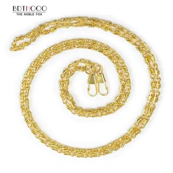 

10pcs/lot 120cm Replacement Metal Chain For Shoulder Crossbody Handbag Antique Bronze Handle DIY Bag Strap Accessories Hardware