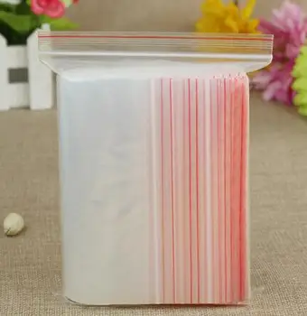 

18*26CM 5C, clothes pacakging zipper lock recycle plastic bags , transparent bags ziplock , clear bags plastic