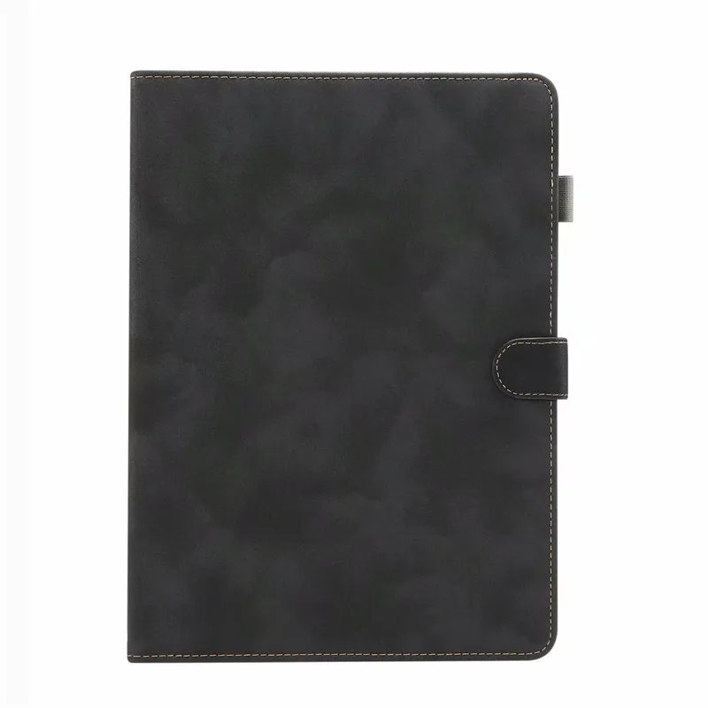Ретро Чехол для iPad Pro 11 PU кожаный Смарт Обложка Фолио Авто Пробуждение чехол для нового Apple iPad Pro 11 Capa Funda - Цвет: Black