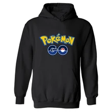 2016 Pokemon Caliente IR Sudaderas Anime Cartoon Hoodies Más El Tamaño de Manga Larga Hombres Mujeres Cosplay Con Capucha para Niños Niñas Damas
