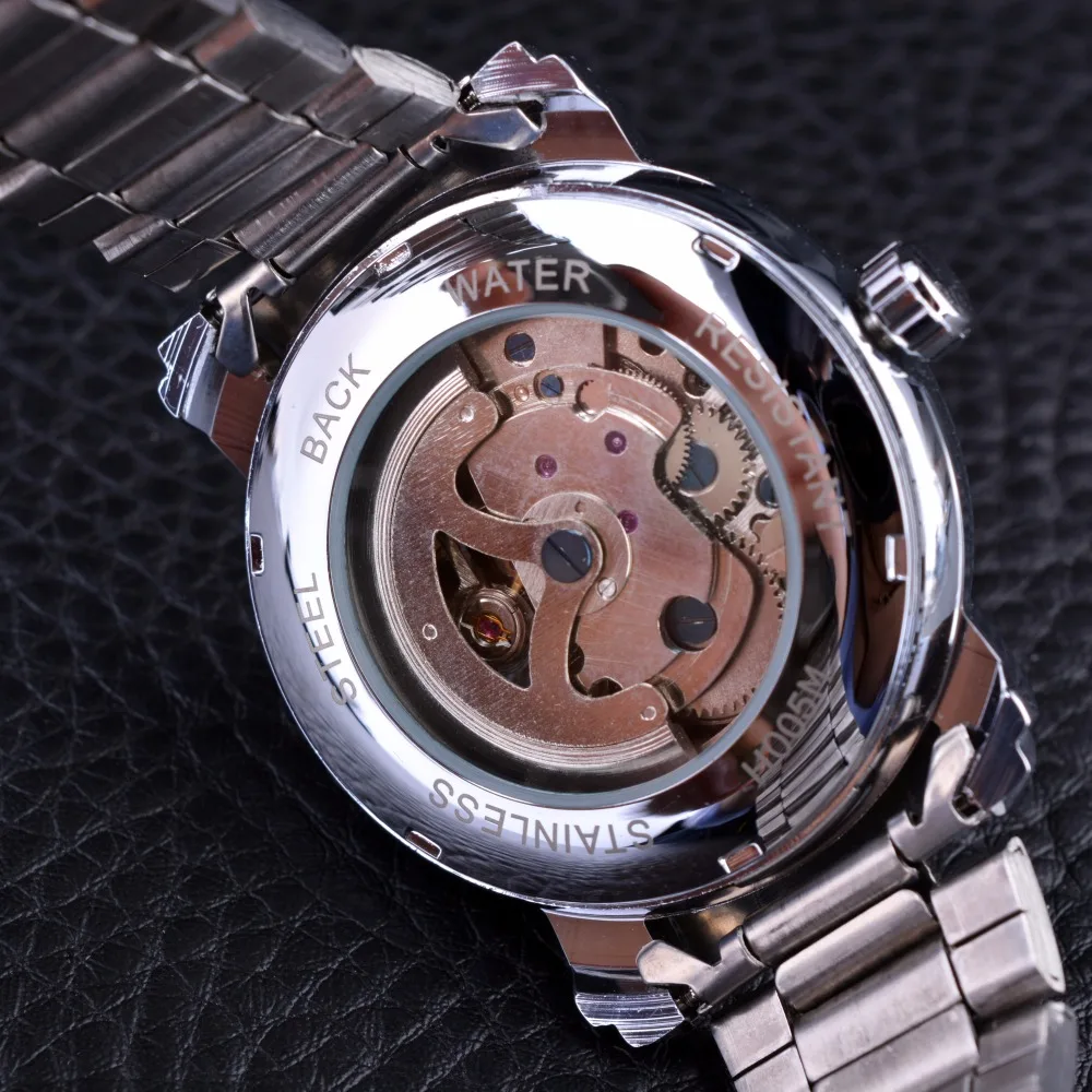 Stainless Steel Case back часы