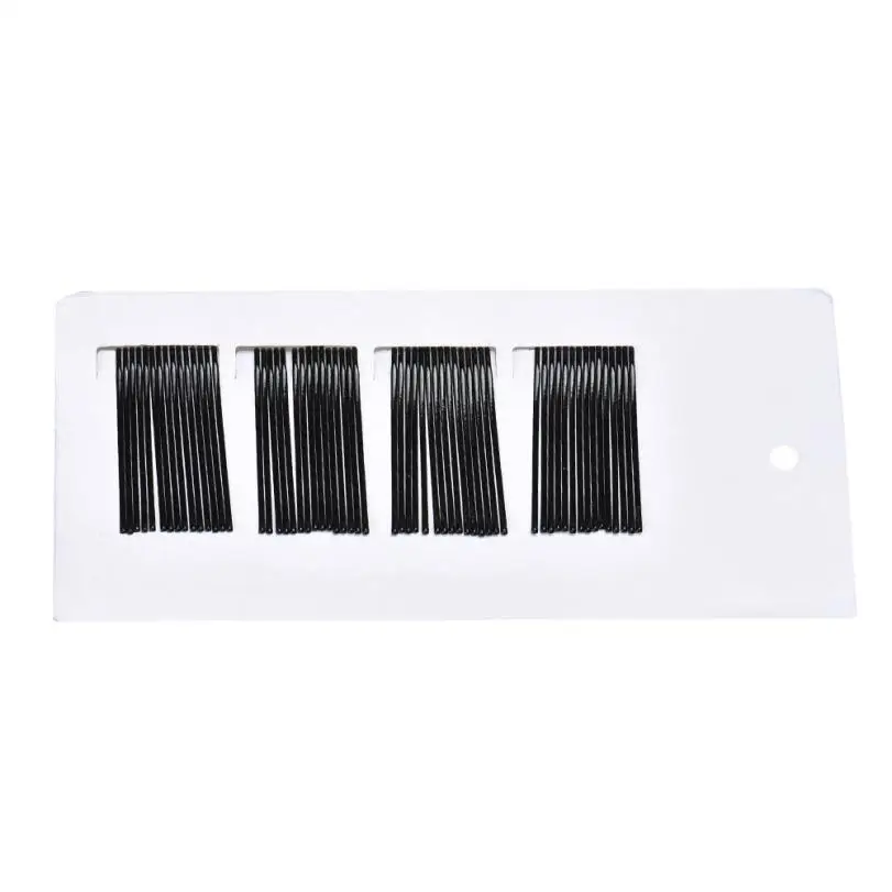 60Pcs/set Pro Hair Clips 4cm Black Pins Curly Wavy Grips Hairstyle Hairpin Hair Hairdressing Styling DIY Tools 2jan17