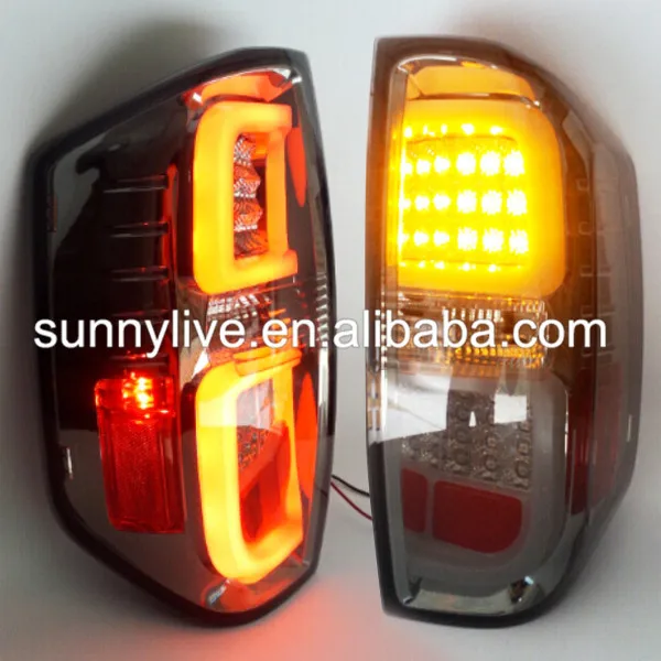 For TOYOTA Tundra LED Tail Lamp 2014 year Smoke Black Color SN-in Car