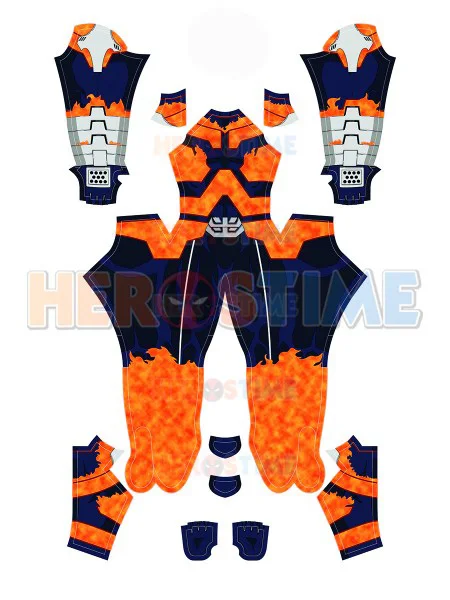

Endeavor My Hero Academia Cosplay Costume Boku no Hero Academia Flame Hero Endeavor Enji Todoroki 3D Print Lycra Zentai Bodysuit